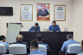 Бурдани корҳои иттилоотию фамондадиҳӣ дар байни кормандони ХШБ РВКД дар вилояти Суғд